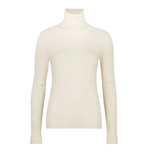 NWT Canada Goose Ladies Georgian Slim Turtle Neck Sweater North Star White Wool - Picture 2 of 10